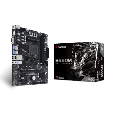 Biostar B550MH AMD AM4 Socket Gaming Motherboard