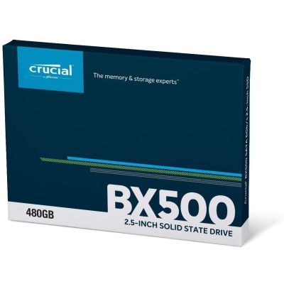 Crucial BX500 480GB 3D NAND SATA 2.5-INCH SSD (CT480BX500SSD1)