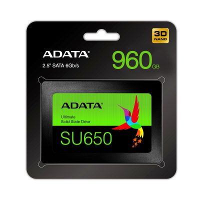ADATA Ultimate SU650 3D NAND 960 GB SSD (ASU650SS-960GT-R)