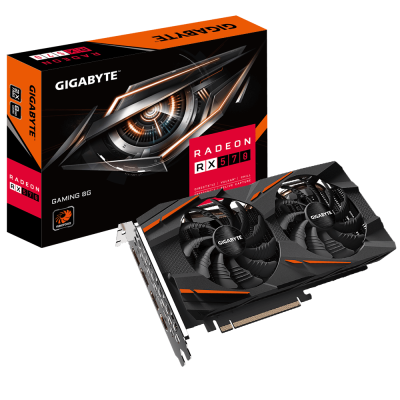Gigabyte Radeon RX 570 GAMING 8G Graphics Card (Pre-Owned)