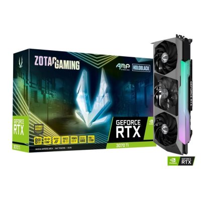 ZOTAC GAMING GeForce RTX 3070 Ti AMP Extreme Holo 8GB GDDR6X Graphics Card (Pre-owned)